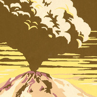 18"" X 24"" Lassen Volcanic National Park Vintage Travel Poster Wall Art