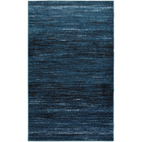 5 X 7 Blue Abstract Ocean Area Rug