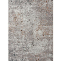 8 X 10 Light Gray Modern Abstract Area Rug
