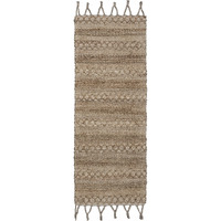 3 X 4 Tan Bohemian Tasseled Area Rug