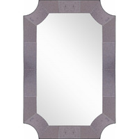 Grey Antiqued Framed Mirror