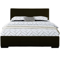 Black Platform King Bed