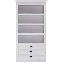 Classic White Bookcase