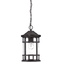 Matte Black Canister Hanging Light