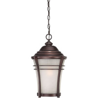 Frosted Glass Bronze Lantern Hanging Light