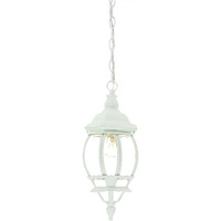White Glass Globe Hanging Light