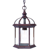 Dark Brown Cage Hanging Light