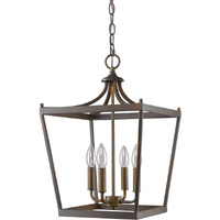 Kennedy 4-Light Oil-Rubbed Bronze Pendant