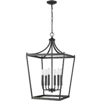 Kennedy 6-Light Matte Black Pendant