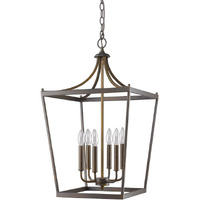 Kennedy 6-Light Oil-Rubbed Bronze Foyer Pendant