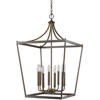 Kennedy 8-Light Oil-Rubbed Bronze Foyer Pendant