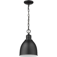Minimalist Black Metal Pendant Hanging Light
