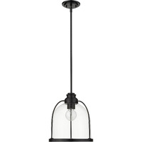 Stanton 1-Light Matte Black Pendant