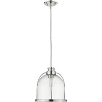 Stanton 1-Light Polished Nickel Pendant