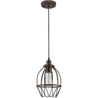 Antique Bronze Wire Pendant Hanging Light