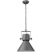 Crew 1-Light Gray Pendant