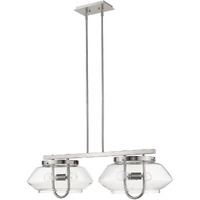 Garner 4-Light Satin Nickel Island Pendant