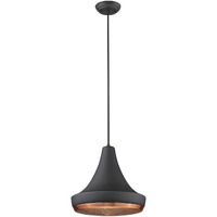 Tholos 1-Light Matte Black Pendant