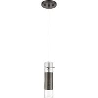 Glass And Bronze Mesh Shade Hanging Light