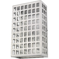 Letzel 2-Light Satin Nickel Ada Wall Sconce