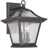 Xl Matte Black Birdhouse Shape Outdoor Wall Light
