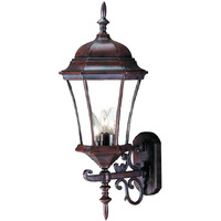 Dark Brown Ornamental Carousel Lantern Wall Light