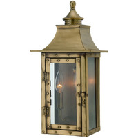 St. Charles 2-Light Aged Brass Wall Light