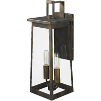 Alden 2-Light Oil-Rubbed Bronze Wall Light