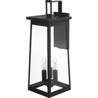 Alden 3-Light Matte Black Wall Light