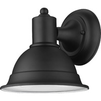 Matte Black Aluminum Wall Sconce