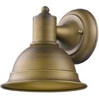 Brushed Gold Aluminum Wall Sconce
