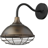 Afton 1-Light Oil-Rubbed Bronze Wall Light