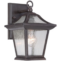 Matte Black Birdhouse Shape Outdoor Wall Light