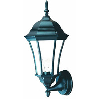 Matte Black Carousel Lantern Wall Light
