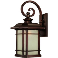 Somerset 1-Light Architectural Bronze Wall Light