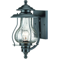 Matte Black Oil Lantern Wall Light