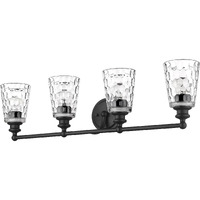 Mae 4-Light Matte Black Vanity