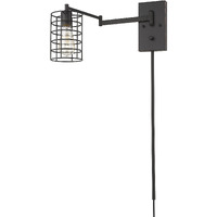 Industrial Bronze Metal Wall Sconce