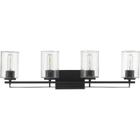 Orella 4-Light Matte Black Sconce