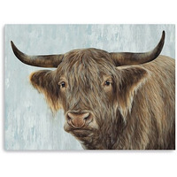 24"" X 18"" Bold No Bull Canvas Wall Art