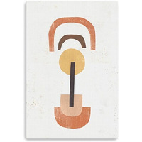 24"" Abstract Shapes In Balance Canvas Wall Art