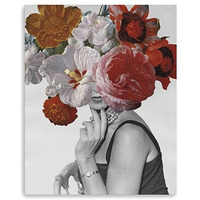 30"" Modern And Glamorous Garden Party Canvas Wall Art
