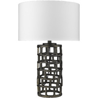 Vallin 1-Light Black Gold Table Lamp