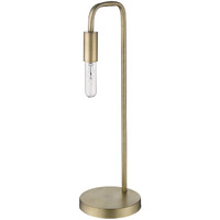 Perret 1-Light Aged Brass Table Lamp