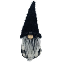Black And White Buffalo Check Groovy Gnome