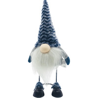 Blue Hat Standing Wire Leg Gnome
