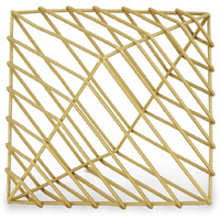 Jumbo Gold Metal Decorative Sculpture