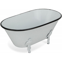 Jumbo White Bathtub Decorative Sculpture