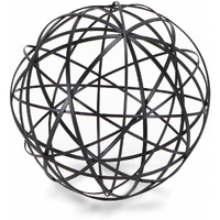 Black Metal Wire Decorative Sculpture
