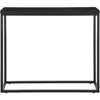 Modern Black Gloss On Black Console Table